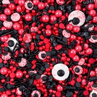 Sprinkles en forme d'yeux ensanglantés pour Halloween, 90 g - Azucren