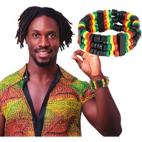 Bracelet jamaïcain reggae