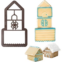 12,2 x 6,4 cm mini emporte-pièce multi-maison - Décorer