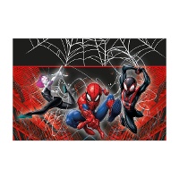 Nappe Spiderman motif toile d'araignée 1,80 x 1,20 m