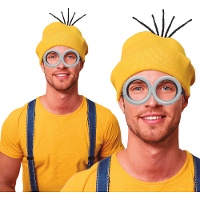 Ensemble bonnet et lunettes Minion