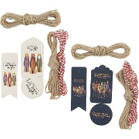 Étiquettes pour cadeaux des Rois Mages de l'Orient - 25 pièces