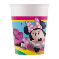 Gobelets Minnie Arc-en-ciel 200 ml - 8 unités