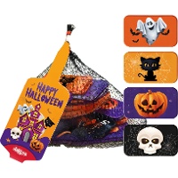 Tablettes de chocolat pour Halloween - 8 unités