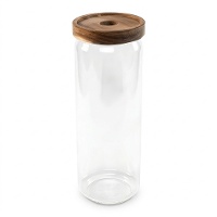 Bocal de 1,3 L en verre avec couvercle