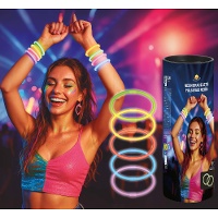 Bracelets lumineux néon - 100 pièces