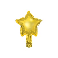 Ballon étoile coloré de 10 cm - PartyDeco - 25 unités