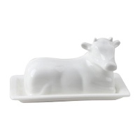 Beurrier blanc en forme de vache