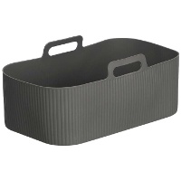 Moule de 22 x 12 x 9 cm pour friteuse à air de 2,5 à 5 L rectangulaire en silicone