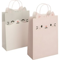Bolsa regalo de 32 x 26 x 10 cm de Gato - 1 unidad