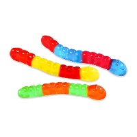 Vers multicolores - Fini worms - 90 gr