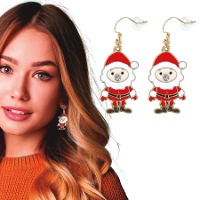 Boucles d'oreilles Père Noël - 1 paire
