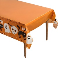 Nappe d'Halloween Boo de 1,83 x 1,32 m