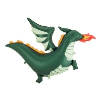 Ballon en forme de dragon 1,20 x 0,90 m