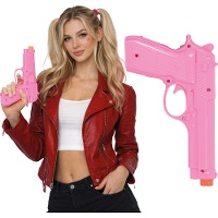 Pistolet rose de 23 cm