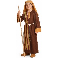Costume de Saint Joseph marron pour enfants
