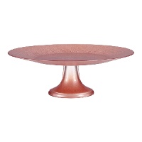 Support pour gâteaux de 33 cm en verre avec pied - 1 unité