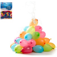 Ballons d'eau colorés - 300 unités
