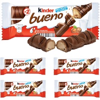 Kinder bueno au chocolat au lait - 5 unités