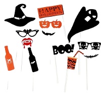 Kit pour photocall de Joyeux Halloween - 12 unités