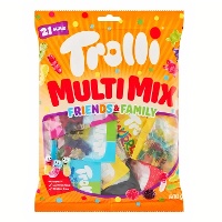 Sachet de bonbons mélangés - emballage individuel - Trolli Multi Mix - 500 gr