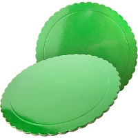 Support pour gâteau rond de 30 x 30 x 0,3 cm - 5 unités