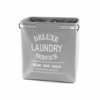 Panier à linge double structure 50 x 30 x 50 cm - 1 unité