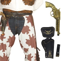 Holster noir avec pistolet