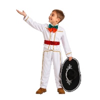 Déguisement de mariachi blanc pour enfant