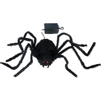 Araignée animée d'Halloween avec lumière, son et mouvement