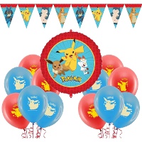 Kit de décoration pour fête Pokémon - 22 pièces
