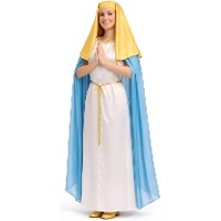 Costume de la Vierge Marie pour femme