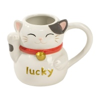 Tasse 470 ml Maneki Neko avec anse