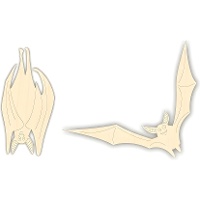 Chipboard Chauves-souris - Artis decor - 2 unités