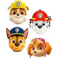 Masques de fête Paw Patrol - 6 unités