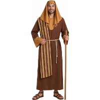 Costume de Saint Joseph marron pour homme